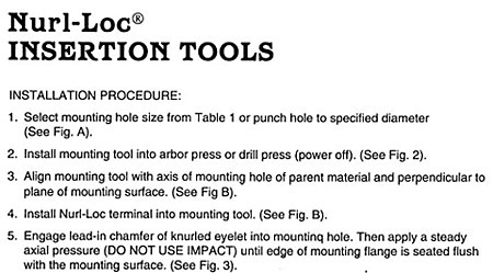 Nurl-Loc insertion step 1
