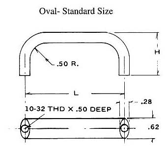 Dimensional drawing for Staffall part 1033