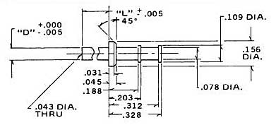 Dimensional drawing for Staffall part 1390