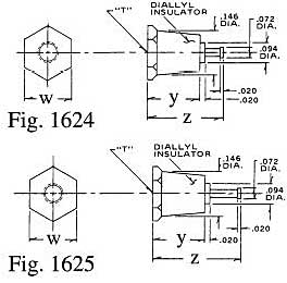 Dimensional drawing for Staffall part 1624