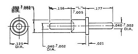 Dimensional drawing for Staffall part 7718